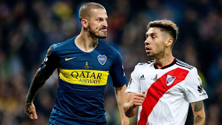 Benedetto aseguró que el festejo que realizó en la final de la Copa Libertadores  es "cábala"
