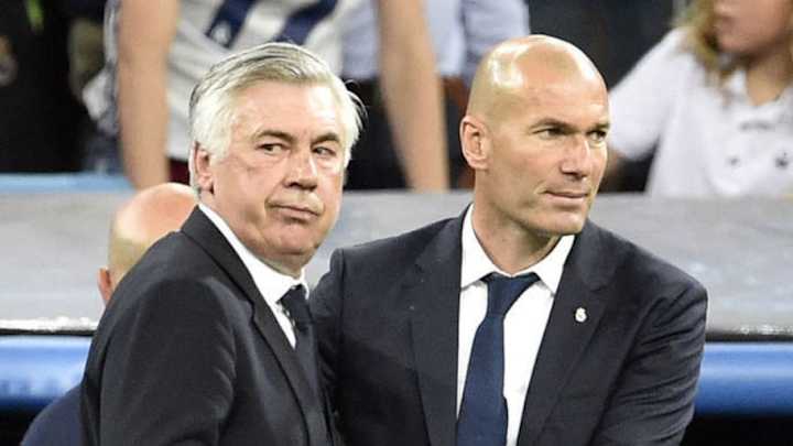 Ancelotti bendice el regreso de Zidane al Real Madrid