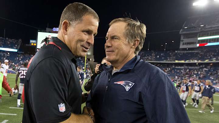 Patriots’ Bill Belichick Says Greg Schiano’s Abrupt Exit Is Not an ‘Unprecedented Event’