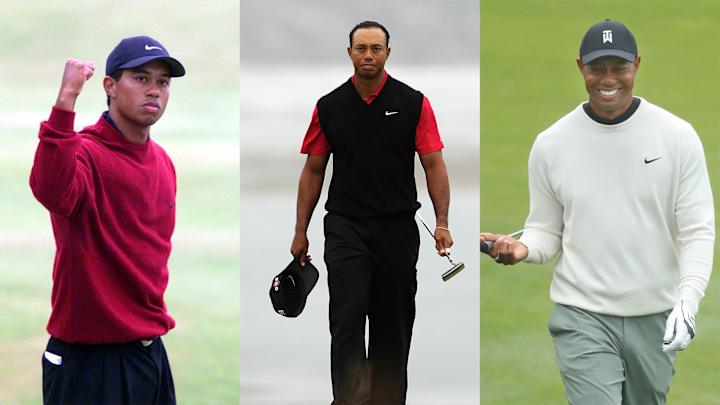 Pebble Beach Has Hosted Three Different Versions of Tiger Woods