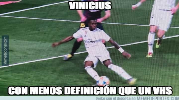 Los mejores 'memes' del clásico de vuelta de Copa, la mala puntería de Vinícius y más