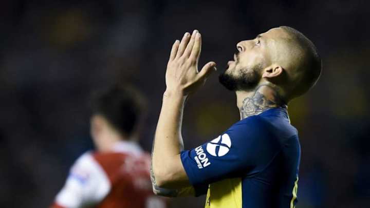 El apoyo menos pensado: Rafael Santos Borré bancó a Benedetto por la cantidad de goles fallados