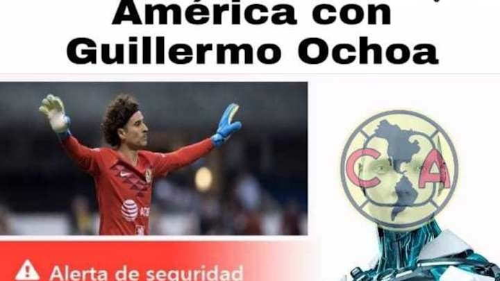 Los mejores memes de la derrota de América, la 'sequía' del equipo, el mal momento de Ochoa y más