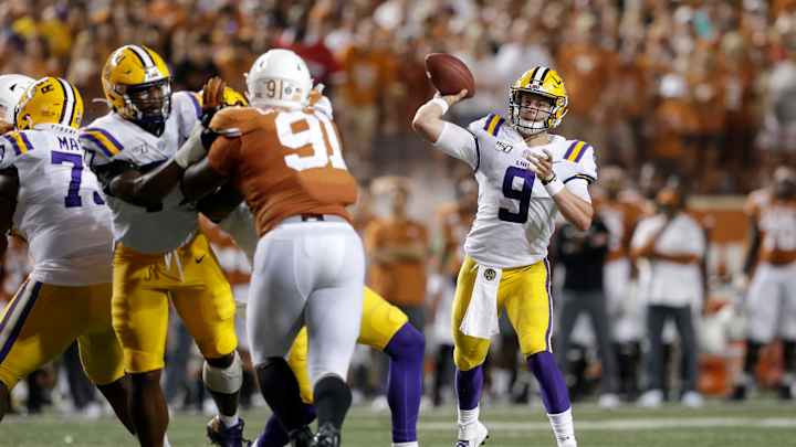 Joe Burrow Leaps in Heisman Odds After LSU Starts Season 3-0 Joe Burrow Leaps in Heisman Odds After LSU Starts Season 3-0