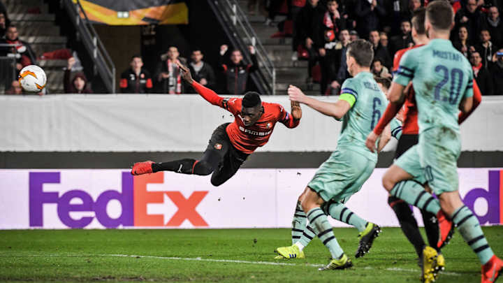 Europa League: Rennes Beats 10-Man Arsenal, Chelsea Routs Dynamo Kiev