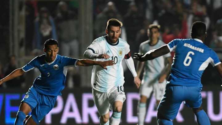 El golazo de Lionel Messi ante Nicaragua