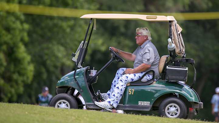 John Daly Approved to Use Cart at PGA Championship for Injured Right Knee