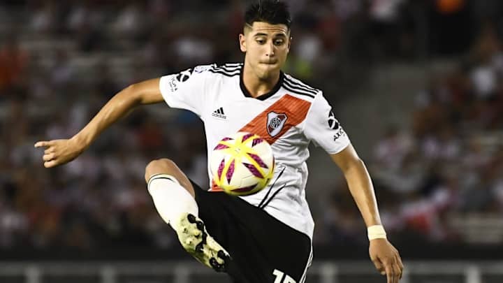 Por la lesión que sufrió, Exequiel Palacios se perderá el resto de la Superliga