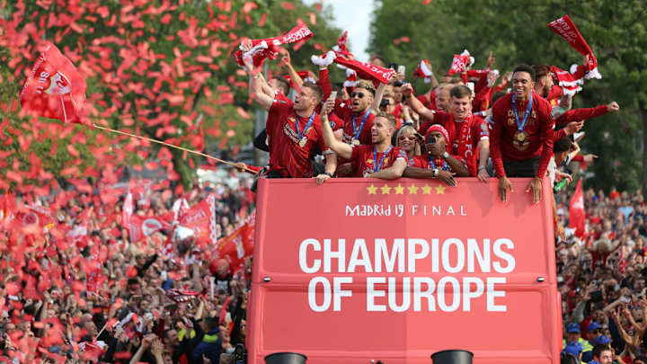 Liverpool Celebrates Champions League Title With Parade Liverpool Celebrates Champions League Title With Parade