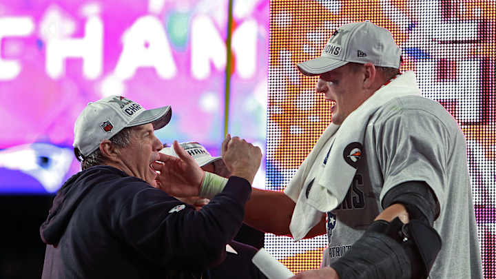 Bill Belichick Gave a Quintessentially Bill Belichick Response to Rob Gronkowski's Retirement