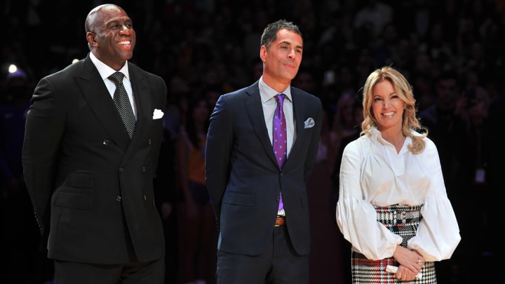 Report: Jeanie Buss, Rob Pelinka Accidentally Copied Magic Johnson on Critical Email Exchange Report: Jeanie Buss, Rob Pelinka Accidentally Copied Magic Johnson on Critical Email Exchange