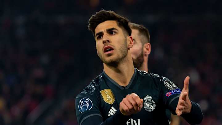El motivo de la celebración de Marco Asensio tras marcar al Ajax El motivo de la celebración de Marco Asensio tras marcar al Ajax