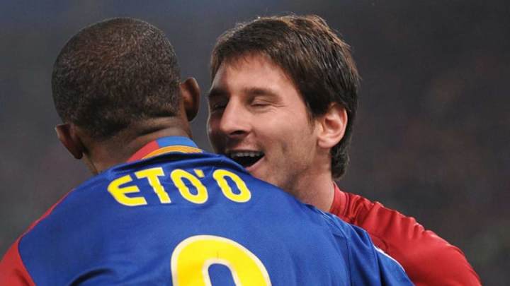 El divertido mensaje de Messi a Samuel Eto'o tras el anuncio de su retirada