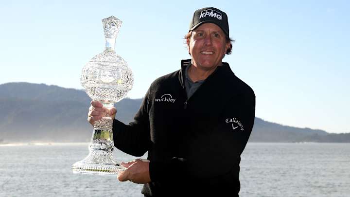 Phil Mickelson Finishes Off a Fifth Win at Pebble Beach