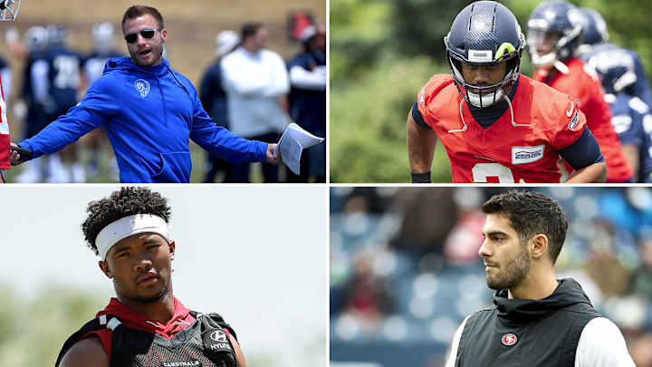 NFC West Offseason Reports: Can the Rams Hold Off the Re-Stocked 49ers, Russell Wilson, and the Kyler/Kliff Cardinals?
