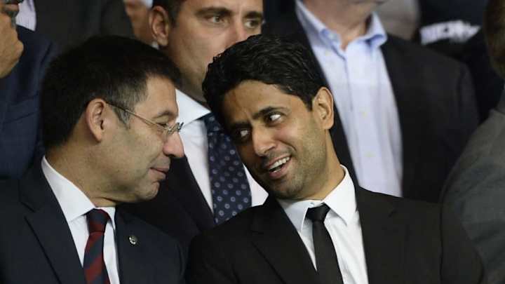 Bartomeu y Nasser Al-Khelaïfi se reunirán en Liverpool para hablar de Neymar Bartomeu y Nasser Al-Khelaïfi se reunirán en Liverpool para hablar de Neymar