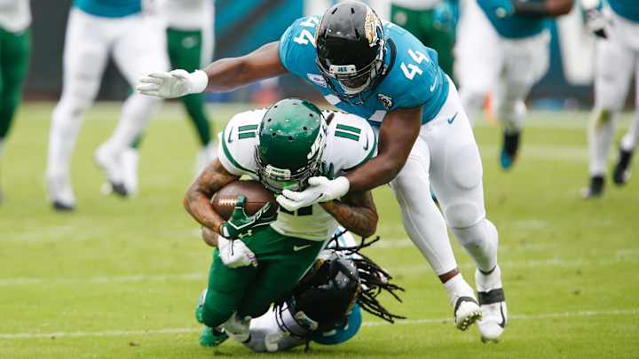 Jaguars’ Linebackers, Led by ‘Quarterback’ Myles Jack, Growing Comfortable Heading Into London Jaguars’ Linebackers, Led by ‘Quarterback’ Myles Jack, Growing Comfortable Heading Into London