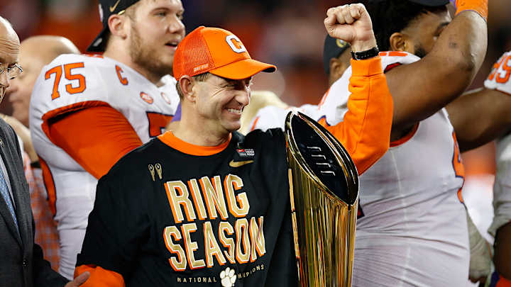 Clemson Tops Preseason Coaches Poll for First Time in School History