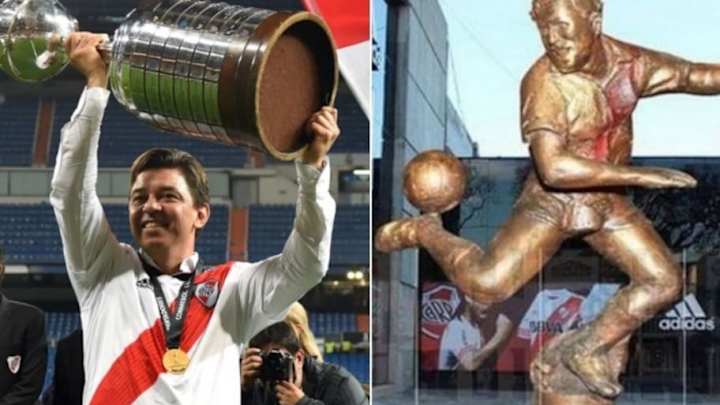 Así será el diseño de la estatua de Marcelo Gallardo