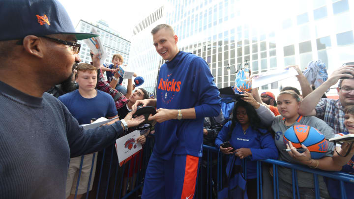 Kristaps Porzingis Tells Knicks Fans to 'Stay Woke' After Trade to Mavericks