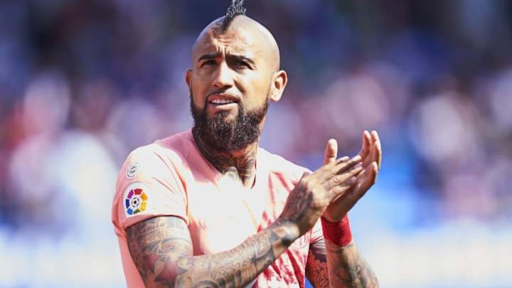 Arturo Vidal reconoció que el Barcelona tenía la mente en la Champions en el partido ante el Huesca
