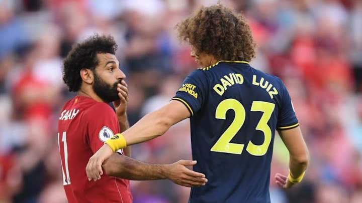 David Luiz Sheds Light on Mohamed Salah Conversation & Discusses Penalty Incident in Arsenal Defeat