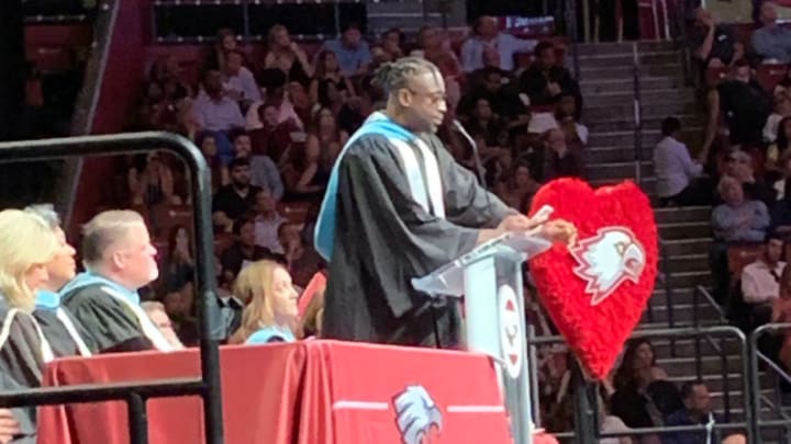 Dwyane Wade Speaks at Stoneman Douglas High School Graduation