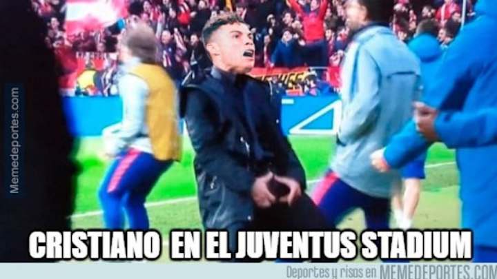 Los mejores 'memes' del Juve-Atlético, el 'hat trick' de Ronaldo, los huevos de Simeone y más