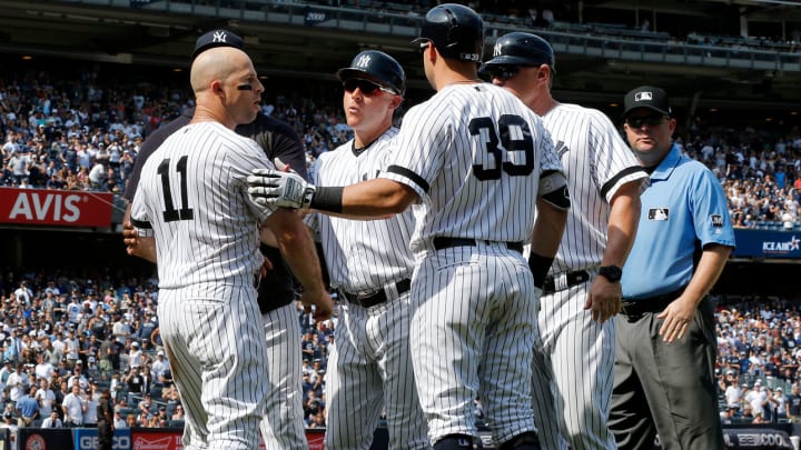 Aaron Boone, Brett Gardner Ejected After Furious Argument With Umpires Aaron Boone, Brett Gardner Ejected After Furious Argument With Umpires