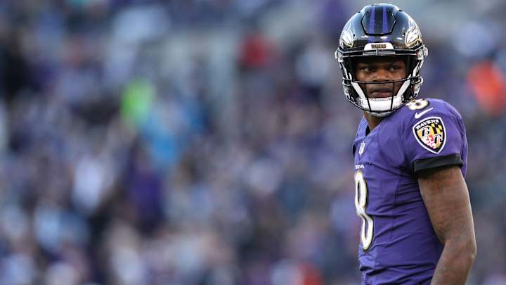 Ravens QB Lamar Jackson Apologizes for Recording Video While Driving 105 MPH
