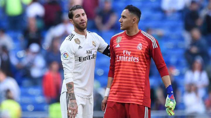 La plantilla del Real Madrid se despidió de Keylor Navas en las redes sociales