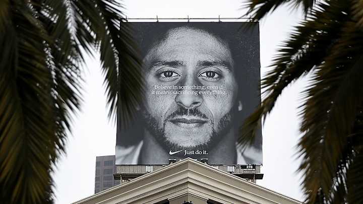 Colin Kaepernick's Nike Ad Wins 2019 Emmy for Outstanding Commercial