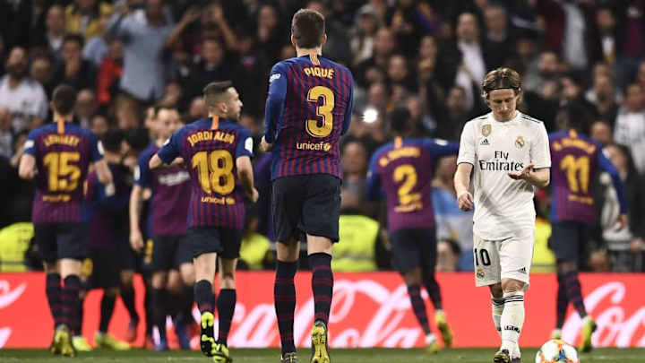 Real Madrid 0-3 Barcelona: Report, Ratings & Reaction as Barca Reach Copa del Rey Final in Style Real Madrid 0-3 Barcelona: Report, Ratings & Reaction as Barca Reach Copa del Rey Final in Style