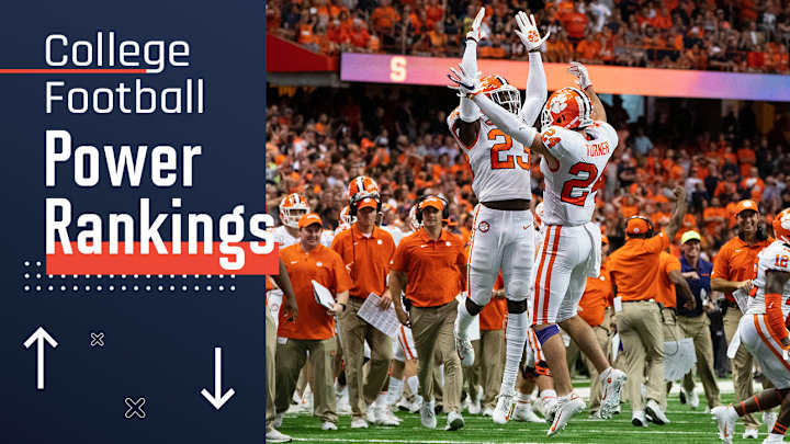 Week 4 College Football Power Rankings: Clemson Further Proves ACC Dominance