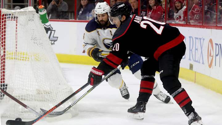 Sebastian Aho Scores 2, Hurricanes Beat Sabres 4-3 in Skinner’s Return