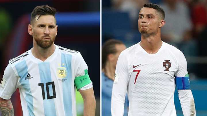 La comparativa goleadora entre Messi y Cristiano con sus selecciones