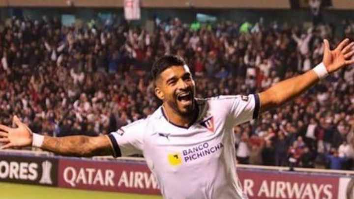 Liga de Quito derrota 3 a 1 a Olimpia en la ida de los octavos de final de la Copa Libertadores