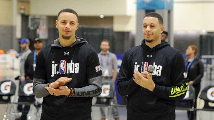 Curry Brothers Place Wager on NBA All-Star Three-Point Contest