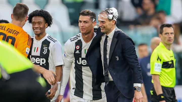 Massimiliano Allegri Hails His Juve Players After Winning Historic Eighth Successive Scudetto