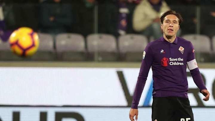 Man City to Battle Rivals Man Utd in Race for Fiorentina Star Federico Chiesa