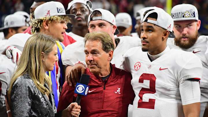 Nick Saban Praises Jalen Hurts After Six-Touchdown Performance in Oklahoma Debut
