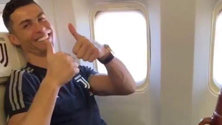 Paulo Dybala subió un video en el que se ve a Cristiano Ronaldo tomando mate