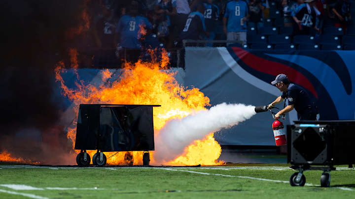 Fire Breaks Out Before Colts-Titans Game After Pyrotechnic Equipment Malfunctions