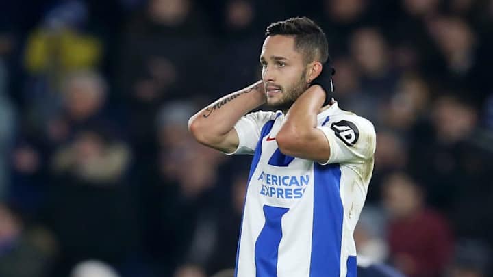 Brighton Striker Florin Andone Charged With Violent Conduct for Deliberate Elbow Brighton Striker Florin Andone Charged With Violent Conduct for Deliberate Elbow