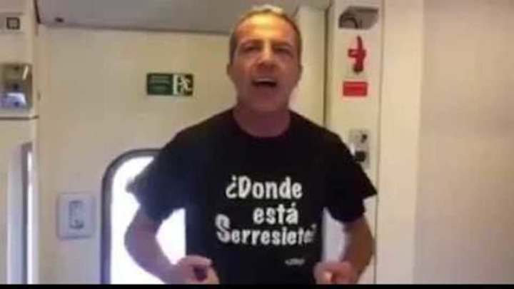 "Ya no está 'Serresiete'": la nueva canción de Cristobal Soria con la que se burla del Real Madrid "Ya no está 'Serresiete'": la nueva canción de Cristobal Soria con la que se burla del Real Madrid