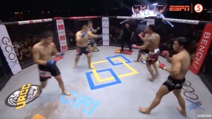 This 3-on-3 MMA Fight Will Have You Questioning When the UFC Will Adopt This Format