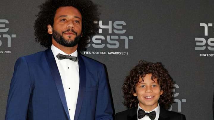 El hijo de Marcelo metió 24 goles para ganar la Liga en las categorías inferiores del Real Madrid