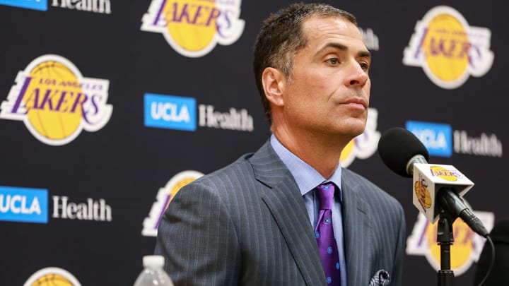 Report: Lakers Staffers Viewed Rob Pelinka As 'Disingenuous' and 'Not Being Truthful' Report: Lakers Staffers Viewed Rob Pelinka As 'Disingenuous' and 'Not Being Truthful'