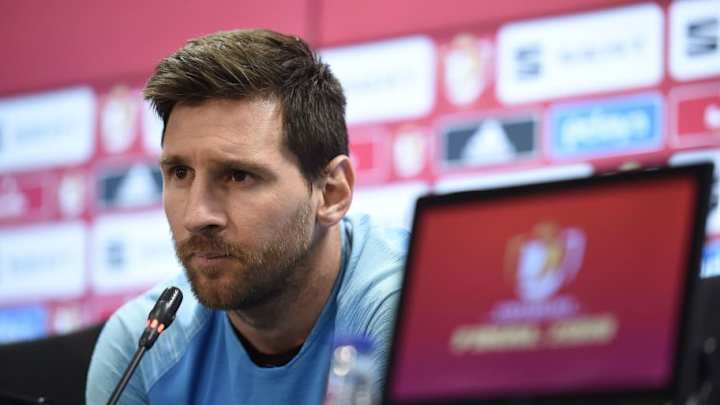 Messi le cerró las puertas a Griezmann en la rueda de prensa: "No opino"