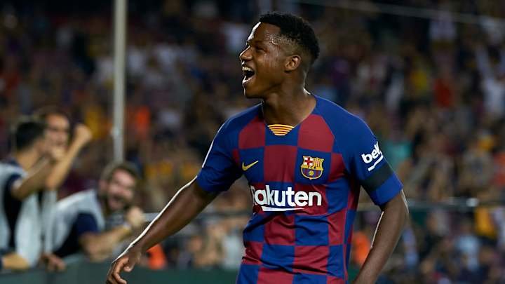 16-Year-Old Ansu Fati Shines in First Start With Barcelona